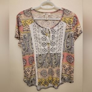Style & Co Short Sleeve Top
